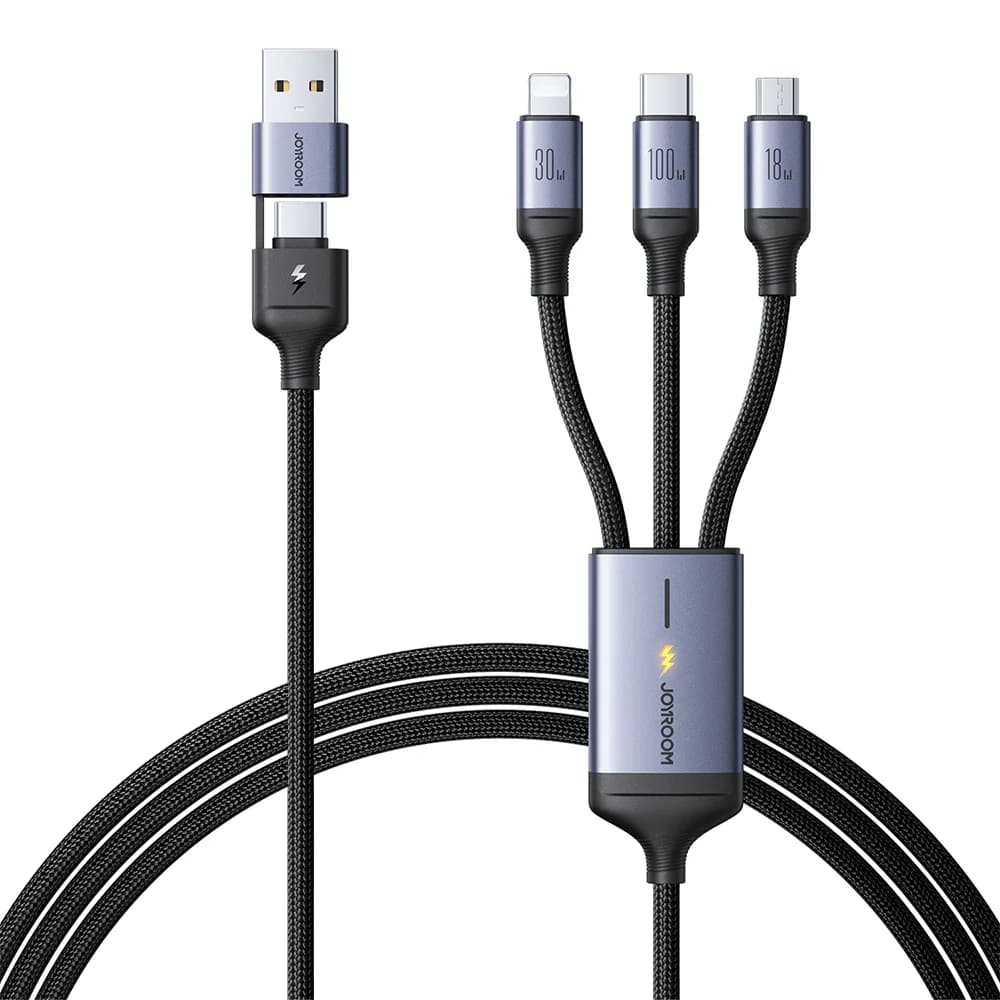 Joyroom S-A21 Speedy Series 100W 6-in-1 Fast Charging Cable – Official Price in Bangladesh